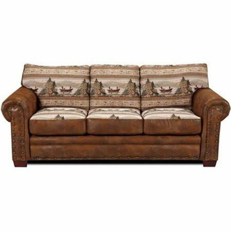 AMERICAN FURNITURE CLASSICS Alpine Lodge Sleeper Sofa 8505-60